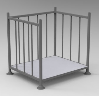 باکس پالت کفپوش دار